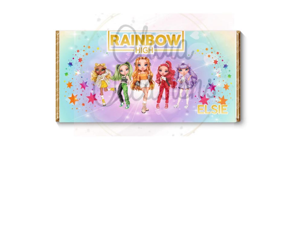 Personalised with name galaxy chocolate bar Birthday, Easter, Valentines day